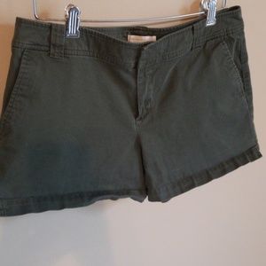 Green shorts